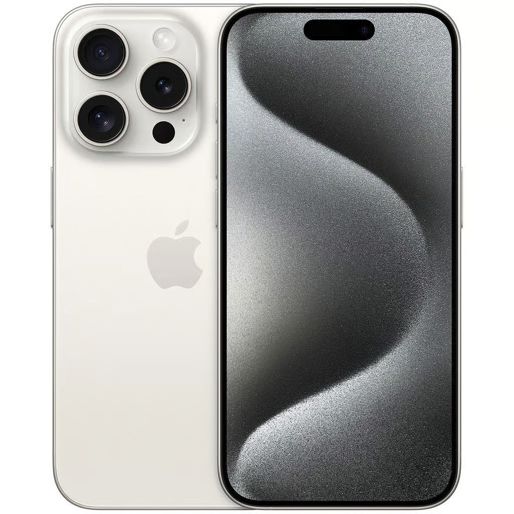 iPhone 15 Pro Max Titane Blanc - recondiphone.com