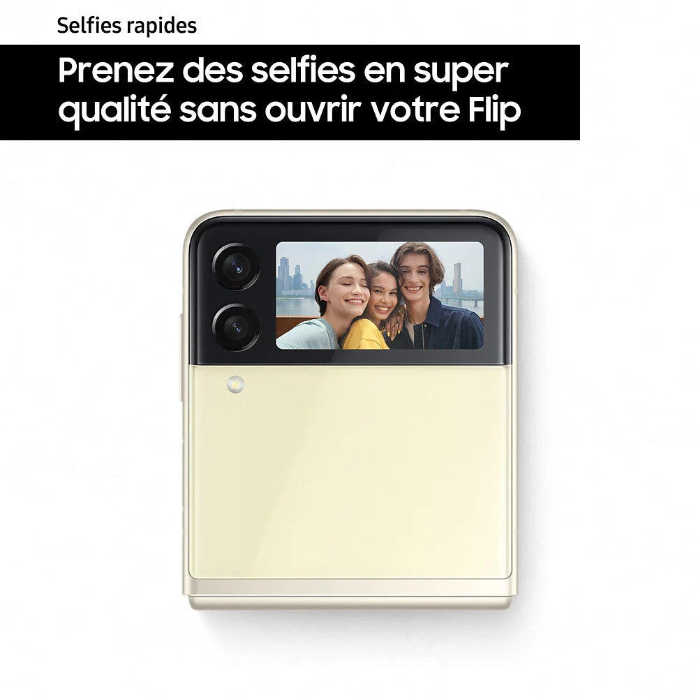 Galaxy Z Flip 3 5G Crème - recondiphone.com