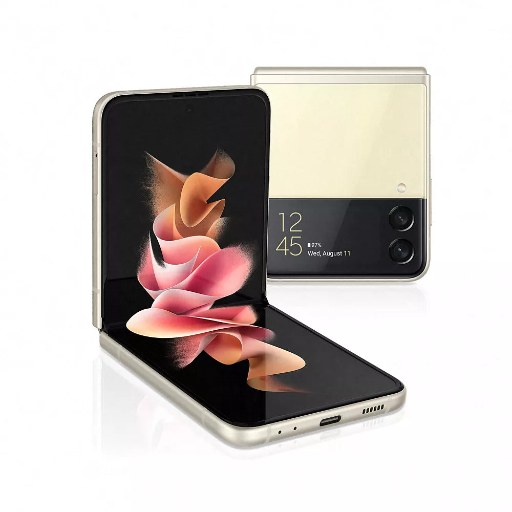 Galaxy Z Flip 3 5G Crème - recondiphone.com