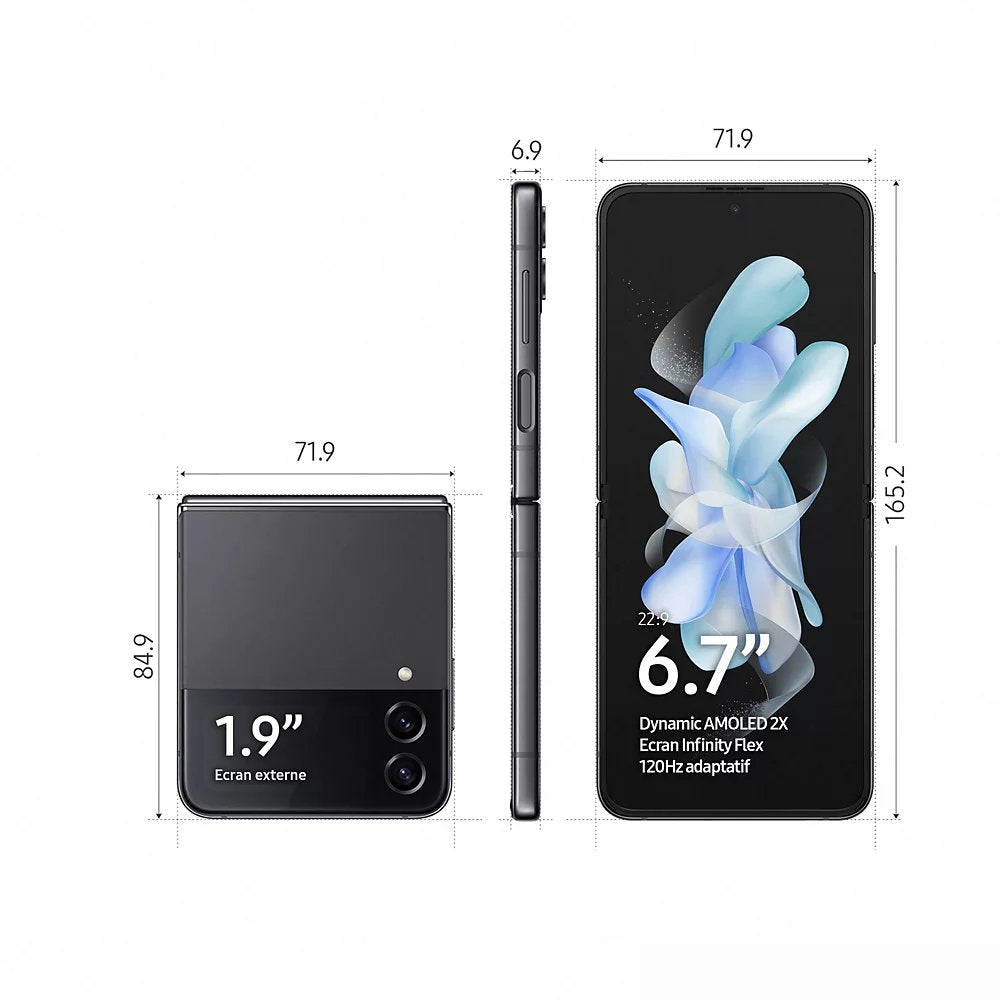 Galaxy Z Flip 4 Graphite - recondiphone.com