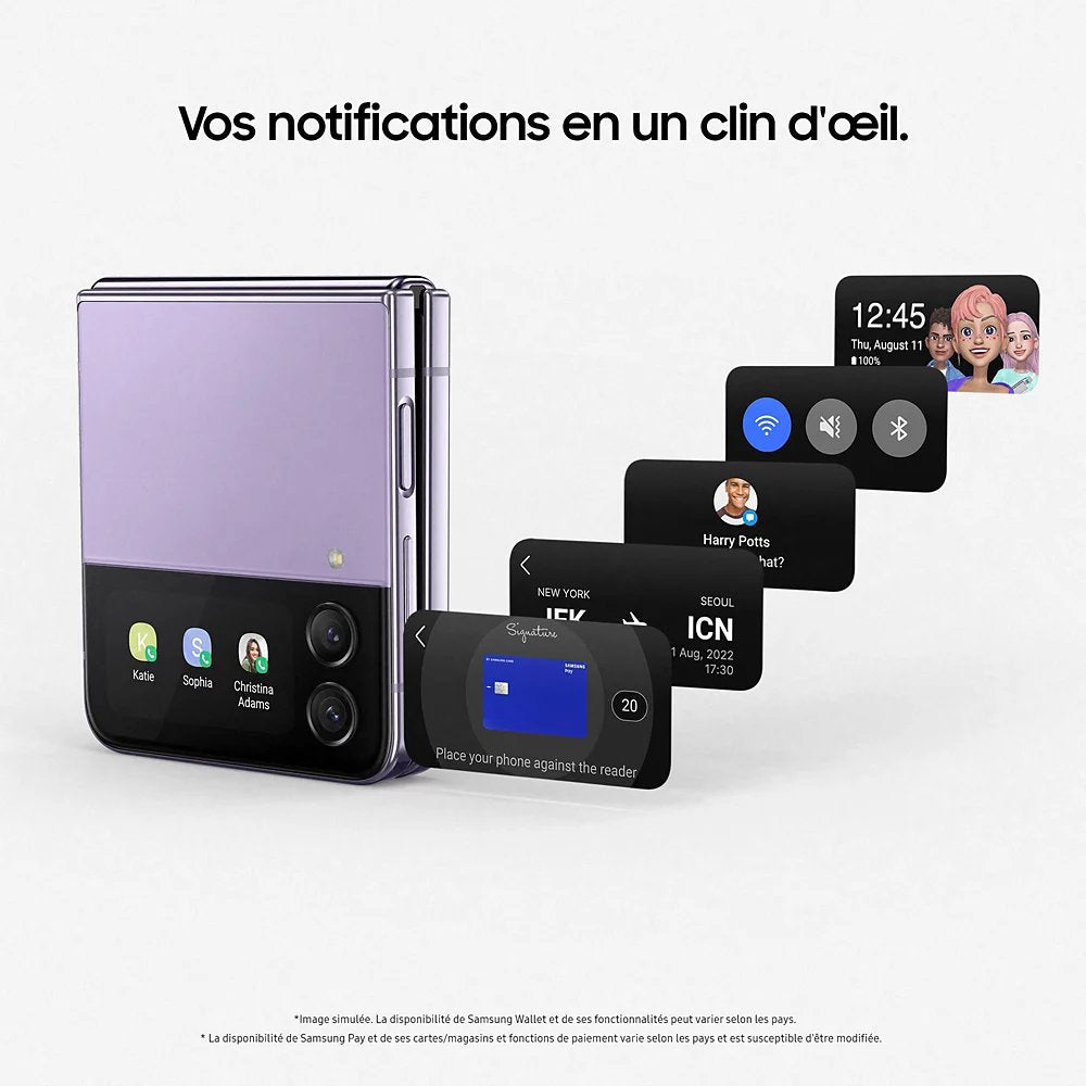 Galaxy Z Flip 4 Lavande - recondiphone.com