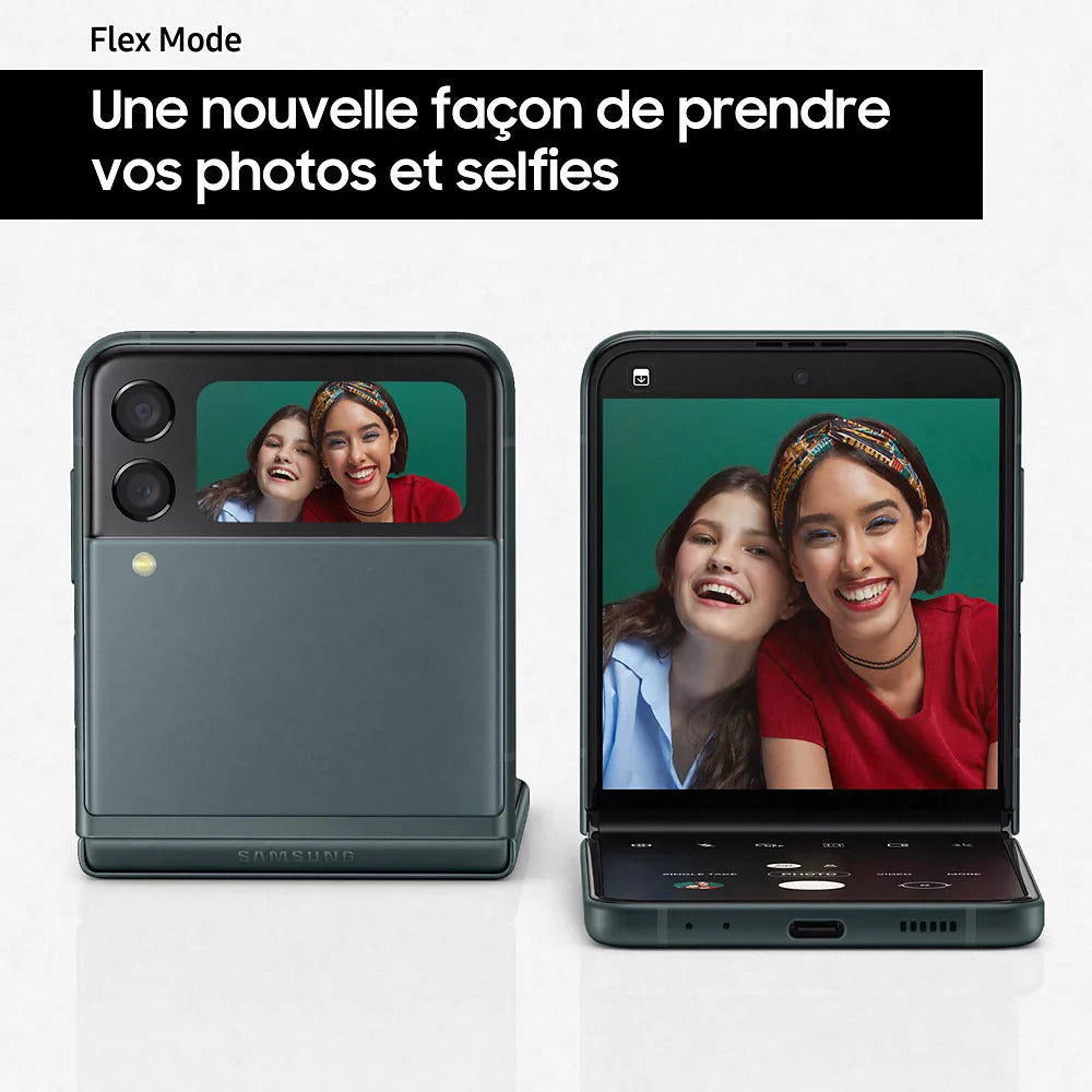 Galaxy Z Flip 3 5G Vert Foncé - recondiphone.com