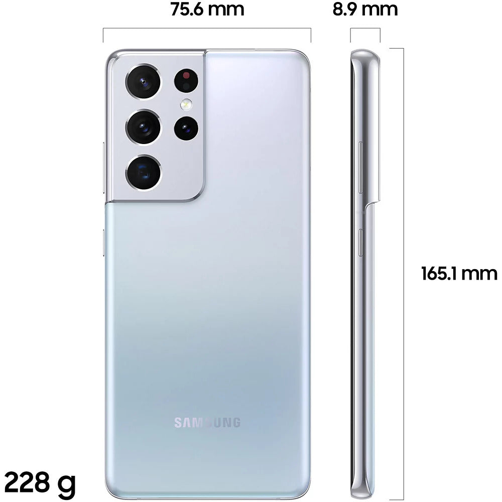 Galaxy S21 Ultra 5G Dual Sim Argent - recondiphone.com