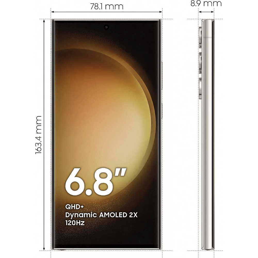 Galaxy S23 Ultra 5G Dual Sim Crème - recondiphone.com